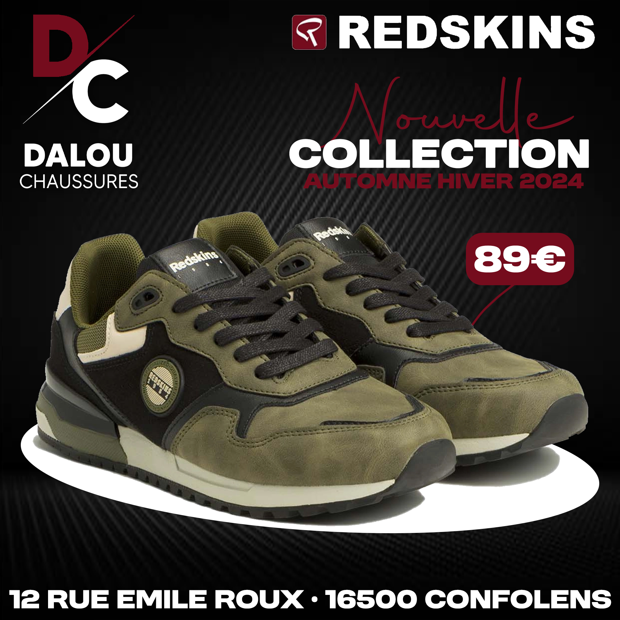 Publication DALOU Chaussures Confolens